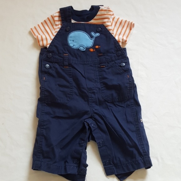 🆕 Carter's 4pc Infant Whale Bundle 🐳 - Picture 2 of 5